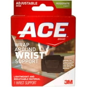 Ace Adjustable Wrap Around Wrist Brace Support, 1 Ea