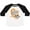 Baseball White and Black, variant on Inktastic I Wear Orange for My Aunt Multiple Sclerosis Awareness Boys or Girls Toddler T-Shirt