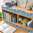 thumbnail image 6 of Ocean Themed Classroom Border 3.15 Inch Wide Ocean Classroom Decor, Classroom Wall Decor for Kids Bathroom Wall Decor, Ocean Party Decorations for Back to School Gifts, 6 of 6