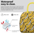 thumbnail image 3 of Lunch Bag Lunch Box for Women Reusable Insulated Lunch Bags,Water-Resistant Old School Banana Cooler Lunch Tote Bag, Large Capacity for Work Travel Picnic, 3 of 6