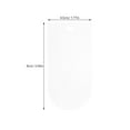 thumbnail image 2 of WHAMVOX Transparent Acrylic Chair Tags for Wedding Decor with Ribbon Design Reusable Hanging Signs 10pcs, 2 of 8