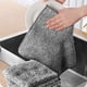 thumbnail image 5 of Paquete de 10 paños de limpieza de fibra, desinfectantes multiusos para mesas y baños, absorbentes, resistentes, a prueba de polvo, plegables y portátiles, 100% algodón, para oficina, 5 of 7