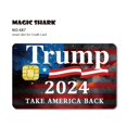 thumbnail image 3 of Trump 2024 Take America Back Credit Card Smart Sticker Skin Film Pre-Cut for Large Chip Bank Debit Small Chip 2 Pack, 3 of 5