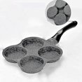 thumbnail image 5 of Non stick frying pan, egg and hamburger frying pan, 4-hole, 5 of 5