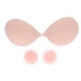 thumbnail image 2 of Backless Adhesive , Push Up Silicone   Breathable Front Buckle Pretty Shape Easy Wearing  For Women Black,Skin Color, 2 of 8