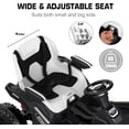 thumbnail image 5 of TOKTOO 24 Volt Ride On Toys for Big Kids, Kids Ride On ATV with 4 Motors, Remote Control, Shock Absorber & LED Headlights, 4WD Battery Powered ATV for Kids Age 5-12, White, 5 of 7
