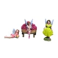 thumbnail image 2 of 4x figuras en miniatura Accesorios de jardín de hadas Estatua Decoración de regalos Craft Landament para el balcón de la planta de flores del jardín, 2 of 8