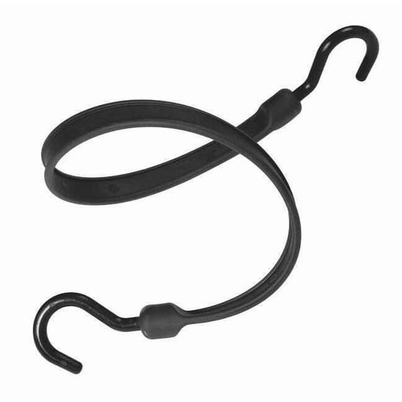 The Better Bungee Heavy-Duty Bungee Strap,Black,Hook BBS18NBK