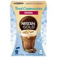 thumbnail image 1 of NESCAFÉ® Iced Cappuccino Instant Coffee Mix, Just Add Cold Water And Ice, No Milk Needed, Cappuccino-flavoured Iced Coffee With Foam, Responsibly Sourced Coffee, 50 Cal/Serving, 1 of 7