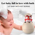 thumbnail image 1 of Juguete de baño para bebé, huevos de búho que lanzan chorros, juguetes de bañera ecológica para niños, juguete de agua con espray Wmkox8yii shdjk4092, 1 of 1