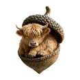 thumbnail image 2 of Adorno Navideño de Animales Del Bosque de 8 Cm | Colgante Navideño de Acrílico | Decoración Caprichosa de Animales Del Bosque | Regalo Ideal | Versátil para Coronas y Centros de Mesa, 2 of 5