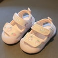 thumbnail image 2 of REDARER Baby Girls Sandals Soft Sole First Toddler Shoes Breathable Summer Casual Footwear,6-9 Months, 2 of 9