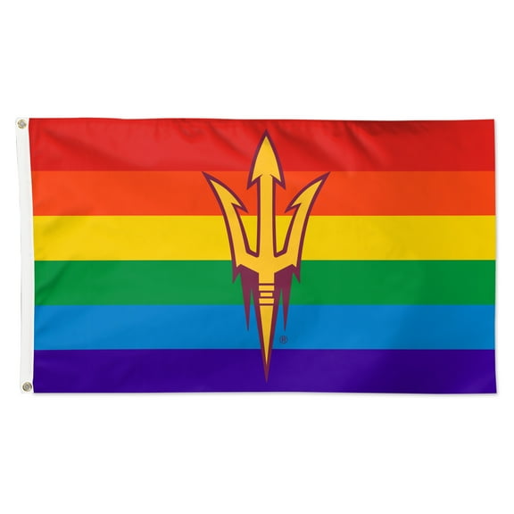 WinCraft Arizona State Sun Devils 3' x 5' Single-Sided Deluxe Team Pride Flag