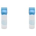 thumbnail image 4 of Guardurnaity Dispensador de cepillo de llenado de botellas aplicador de tinte de cabello portátil para el hogar con escamas accesorios de Azul 2piezas, 4 of 6