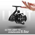 thumbnail image 2 of Carbon X II Spinning Reels, Light to 5.5oz, Upgrade Carbon Frame Rotor, 22LBs Max Drag, 10+1 Shielded BB, 6.2:1/5.2:1, Smooth Powerful Freshwater Saltwater Spinning Fishing Reel, 2 of 11