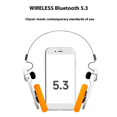 thumbnail image 4 of Auriculares Inalámbricos R3 Plegables con Reducción de Ruido para Montar en la Cabeza, Accesorios Portátiles para Juegos de PC y Deportes Electrónicos, 4 of 5