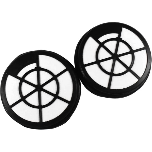 HQRP 2-Pack Filter Replacement for Eureka NEN0101 Compatible with Eureka Whirlwind NEN110A, NEN110B, NEN110D Bagless Canister Vacuum Cleaner