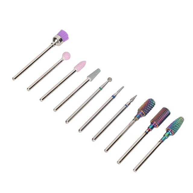 Juego de Brocas para Uñas ANGGREK Eliminación de Gel de Resistencia Confiable