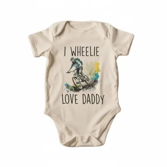 Dirt Bike Newborn Baby Bodysuit