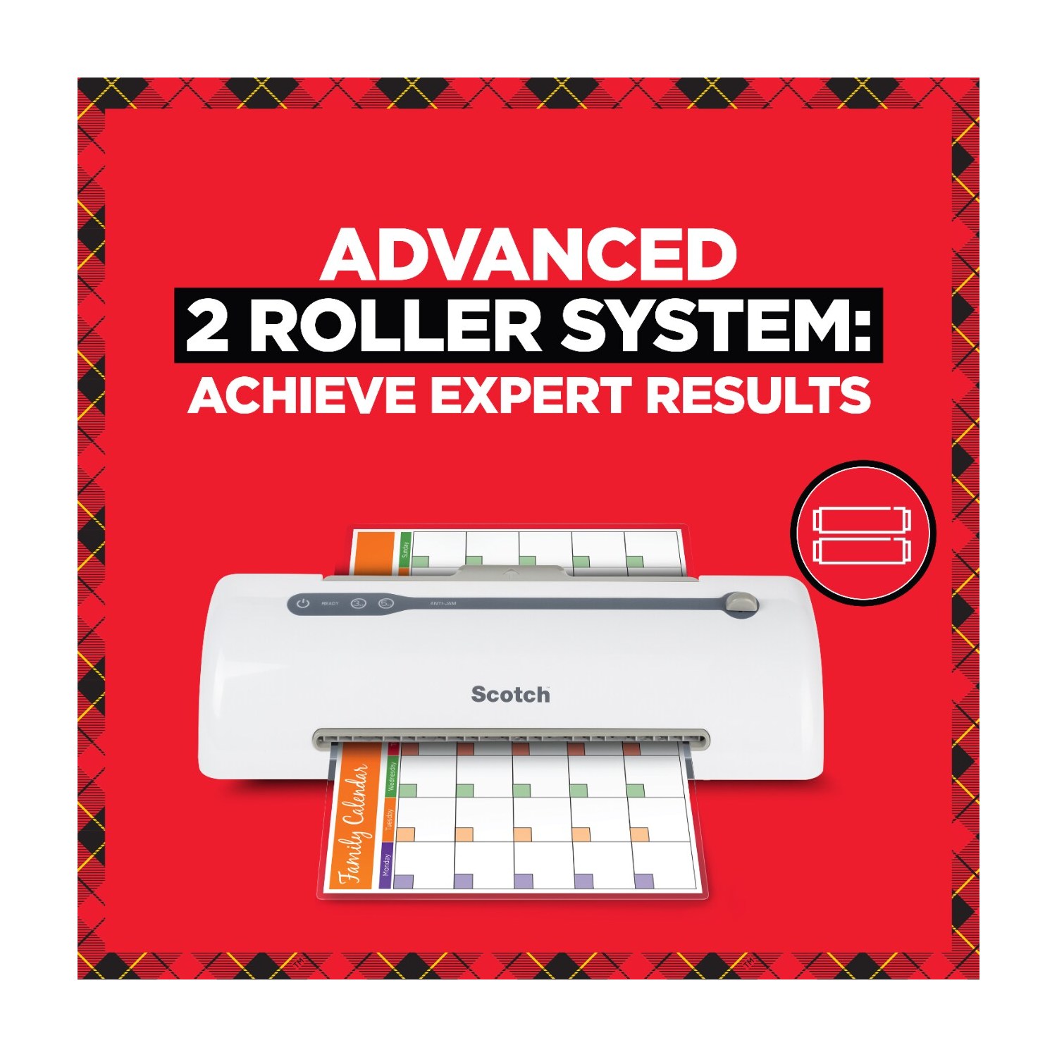 Scotch Rapid Thermal Laminator, 9 in., Includes 2 Laminating Pouches
