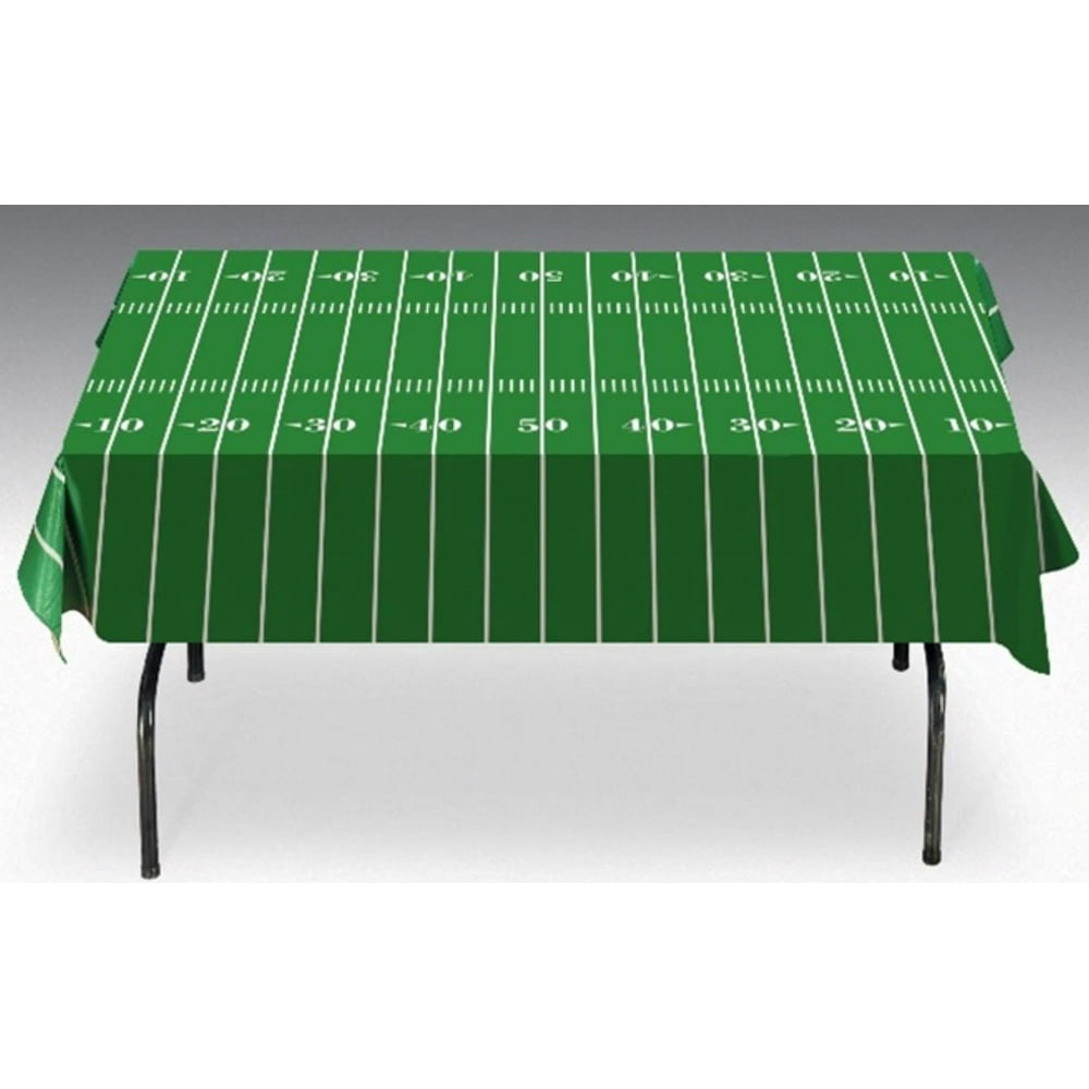 Football Field Tailgate Vinyl Tablecloth from Gridiron Nation 52" x