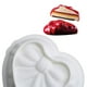 thumbnail image 3 of Bewildely Corazón Bowknot molde de pastel de silicona Cupcakes postre molde cocina DIY bandeja para hornear moldes para hornear para suministros de Herramientas y accesorios para hornear Bewildely HA066317-00, 3 of 6