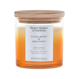 Better Homes & Gardens Peach Scented 13.9oz Ceramic Dip Single-Wick Candle  by Dave & Jenny Marrs