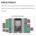 thumbnail image 4 of Módulo placa expansión ESP32 ESP-WROOM-32 GPIO 1 en 2 versión estrecha 38 pines, 4 of 8