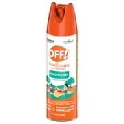 OFF! FamilyCare Mosquito Repellent Smooth & Dry Non-Greasy Spray, 4 oz