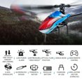 thumbnail image 4 of Helicóptero RC, Alarma De Bajo Voltaje Giroscopio De 6 Ejes Helicóptero De Control Remoto Posición De Flujo óptico Mantenimiento De Altitud De Presión Para Juego Diario, 4 of 7