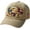 Khaki, variant on Eagle and Liberty United States 250th Anniversary Hat, Patriotic Baseball Cap with Bald Eagle Design, Adjustable Cotton Cap for Men and Women
