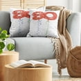 thumbnail image 5 of Ambesonne Birthday Throw Pillow Cover 2 Pack, Granny Party Balloons, 18", Red Green and Blue, 5 of 5