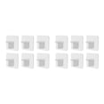 thumbnail image 1 of Monstrate Soportes de soporte para estantes Soportes de clavijas de armario autoadhesivas con soporte de carga Perchas adhesivas para gabinete Type3 NO3, 1 of 6