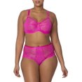 thumbnail image 4 of SHILIU-Womens Full Coverage Unlined Underwire Bra, Lace & Mesh See Through Bra, Plus Size Lingerie Inspired Retro Bra, 4 of 4