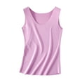 thumbnail image 2 of Womens Cotton Thermal Fleece Lined Underwear Tops Cami Tank Top Vest, 2 of 8