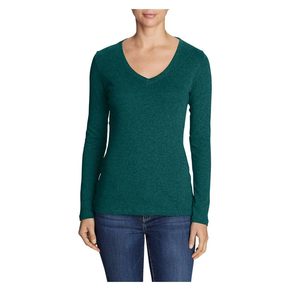 Eddie Bauer Eddie Bauer Women's Favorite LongSleeve VNeck TShirt