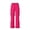Hot Pink, variant on ZHOGXU Trendy Solid Color Elastic Waist Drawstring Cargo Jogger Wide Leg Kids Girls Pants With Pocket Comfortable Everyday Wear
