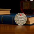 thumbnail image 4 of Blessing & Card Set Inspirational "Friends Are Angels" Keepsake With Design Positive Energy For & Encouragement, 4 of 6