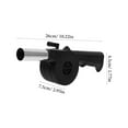 thumbnail image 2 of LOLIPPYY 2Pcs Portable Manual Bbq Fan Air Blower for Outdoor Camping Picnic Barbecue Accessories, 2 of 8