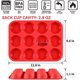 thumbnail image 2 of Molde de silicona KAIYANG para muffins 12 tazas antiadherente sin BPA 1 pieza, 2 of 5