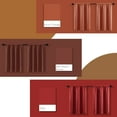 thumbnail image 4 of Cortinas de cocina XTMYI, decoración navideña roja, cortinas cortas para dormitorio, baño, decoración navideña, juego de 2 paneles de 30 x 30 pulgadas de largo, 4 of 7