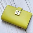 thumbnail image 5 of Kate Spade New York Women's Phoebe Refined Grain Leather Medium Wallet (Lime Slice), 5 of 7