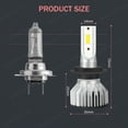thumbnail image 3 of For Hyundai Sonata 2011 2012 2013 2014 LED Headlight + Fog Light Bulbs 6000K, 3 of 12