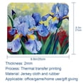thumbnail image 5 of PhooArto Comfortable Mouse Pad Iris Art Painting Desktop Mousepad , 21 x 25 cm Mouse Mat, Non-Slip Rubber Base, Improves Speed and Precision, 5 of 7