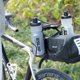 thumbnail image 2 of YIQUAN 08DC0007 Bicycle Saddle Tail Bag Stabilizer Bracket Dual Water Bottle Holder Mount Rack, 2 of 5