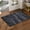 Black Multi, variant on WeWove Hand Woven Chindi Rug - Boho Rustic Area Accent Throw Rug - Area Floor Carpet for Bedroom Living Room Kitchen Dorm Entryway Hallway - 20x32 inch Area Rug Multicolor