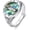 Saint Peregrine, variant on Saint Michael Peregrine Florian Archangel Raphael Ring 925 Sterling Silver Catholic Protector Ring Jewelry for Women Men