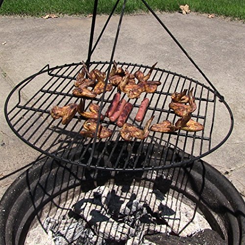 Sunnydaze Black Fire Pit Cooking Grate for Grilling, 40 Inch Diameter - Walmart.com