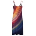 thumbnail image 4 of Galaxy Star Outer Space Sleeveless Dress for Women Clothing Female Women's Summer Skirt, 4 of 6