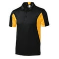 thumbnail image 1 of Gravity Threads Micropique Sport Polo Athlétique - Noir/or - Très Grand, 1 of 1